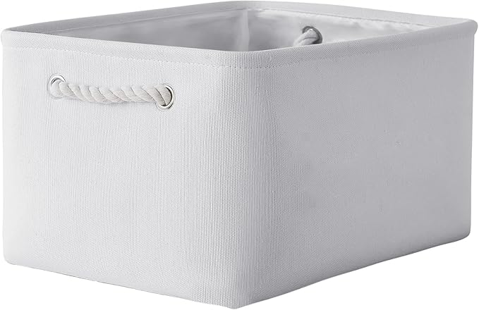 TheWarmHome Fabric Storage Bin, Large 1 Pack 15.7L*11.8W*8.3H Storage Basket by TheWarmHome