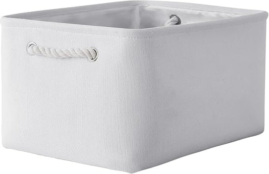 TheWarmHome Fabric Storage Bin, Large 1 Pack 15.7L*11.8W*8.3H Storage Basket by TheWarmHome