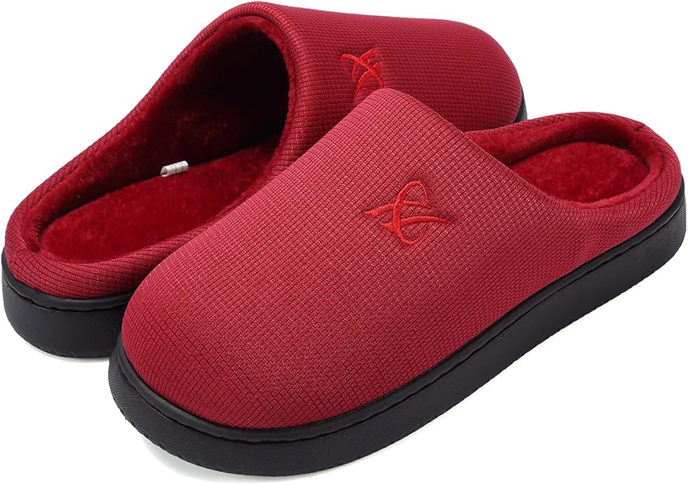 Memory Foam Slippers for Women's and Men's Casual House Shoes by landeer