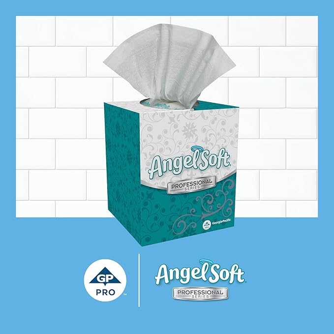 Angel Soft Professional Series 2-Ply Facial Tissue, 96 Sheets, 36 Boxes - Image 3