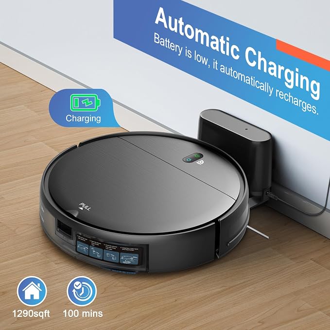 Robot Vacuum and Mop Combo, 2 in 1 Robotic Vacuum Cleaner - Image 6
