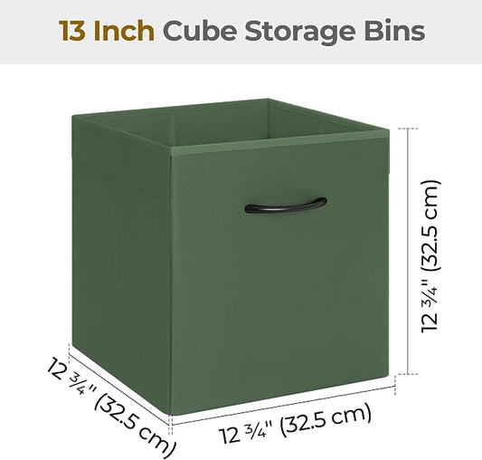 StorageWorks Green Storage Cubes, 13x13 Storage Cube Bins - Image 2