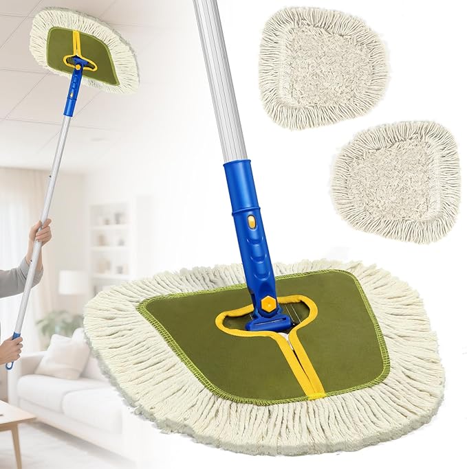 Commercial Dust Mop for Hardwood Floors, Industrial Dry Mops by SOBONNE