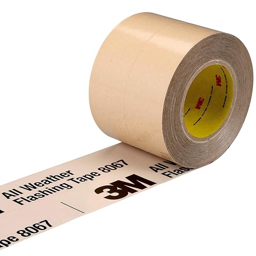 3M All Weather Flashing Tape 8067, 3 in x 75 ft, 1 Roll, Adhesive Backed Split by 3MIndustrial