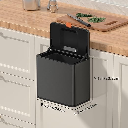 Mbillion Kitchen Compost Bin Hanging Trash Can - Image 6