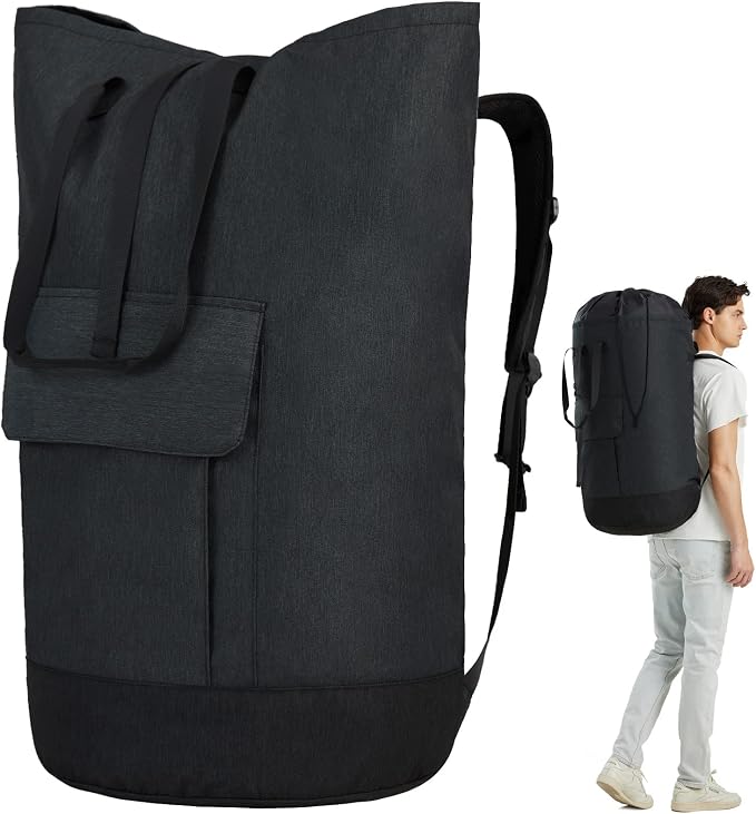 Laundry Backpack Bag 115L, Heavy Duty Laundry Bags by Azhido