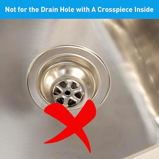 2PCS Bathroom Sink Drain Strainers, Drainer Filter, Fit - Image 4