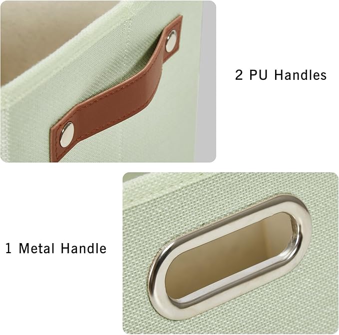 3-Pack Foldable Fabric Storage Bins - Image 4