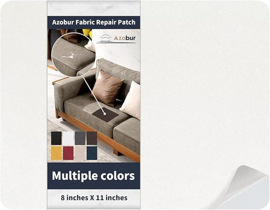 Azobur Velvet Patch, Self-Adhesive Rectangular Flannel Fabric Patch, Automotive by Azobur