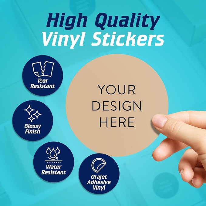 100 Custom Vinyl Stickers - Image 3