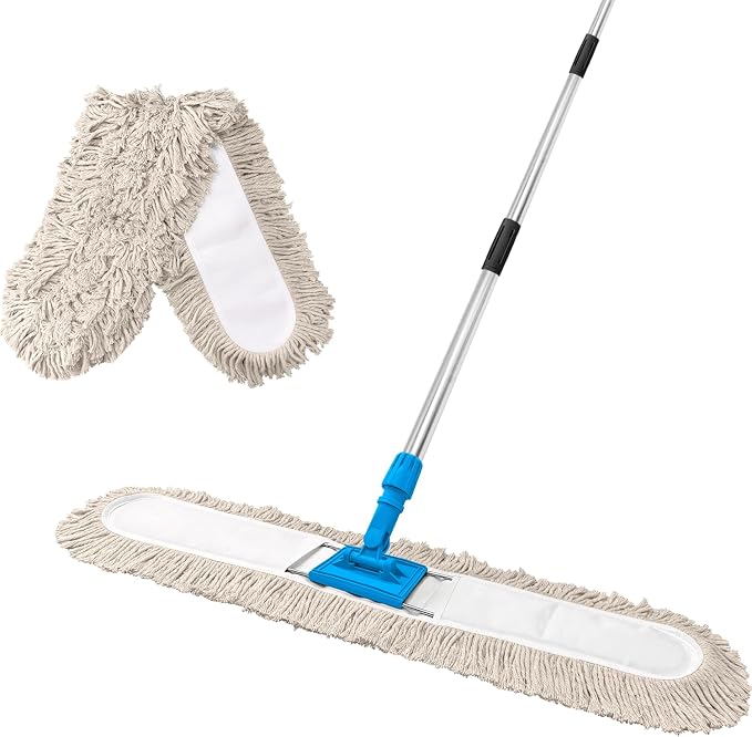 36” Commercial Dust Mop for Floor Cleaning, Industrial Dry Mop by ARTIPOLY