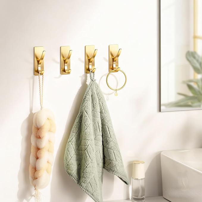 10 Pack Self Adhesive Coat Hooks - Image 5