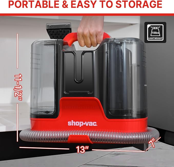 Shop-Vac Portable Carpet and Upholstery Cleaner Machine, Powerful Spot Cleaner - Image 2