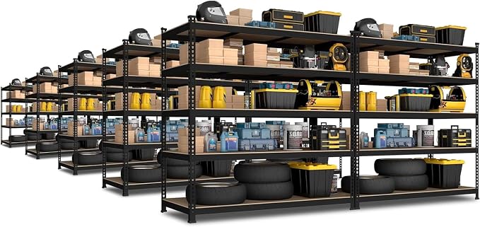 PrimeZone 10 Pack Heavy Duty Storage Shelves by PrimeZone