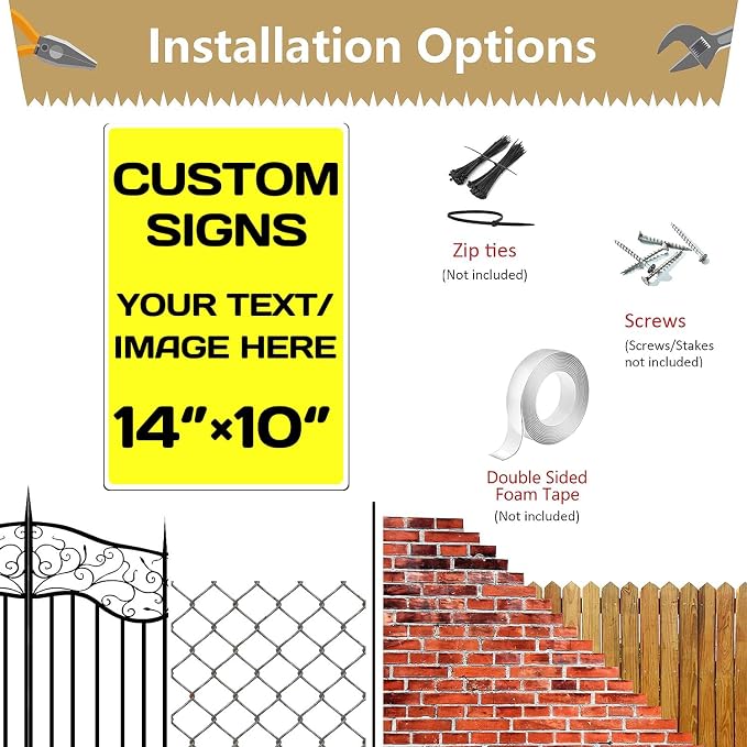 Personalized Aluminum Metal Signs - Image 5