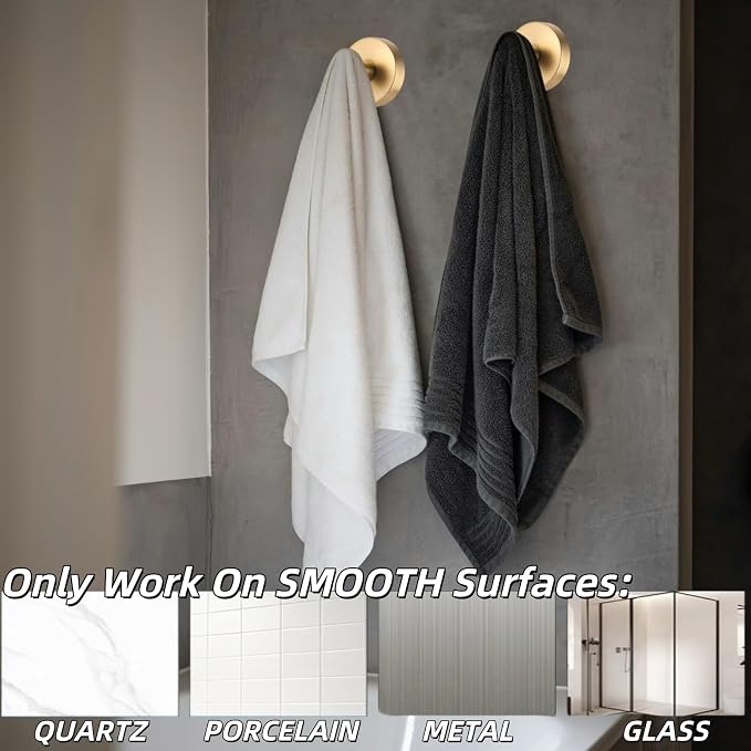 2025 Upgraded Stainless Steel Heavy Duty Suction Cup Hooks - Image 3