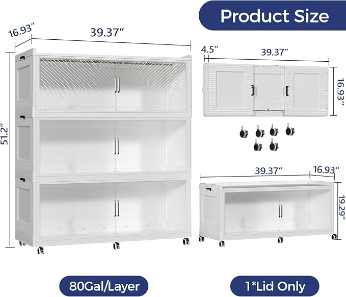 240GAL Extra Large Storage Bins - Image 2