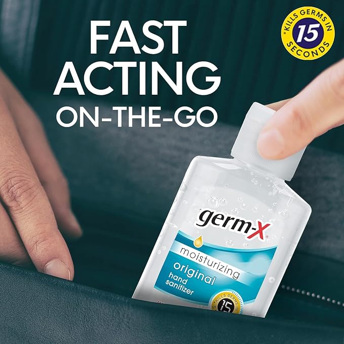Germ-X Original Hand Sanitizer Gel, Mini Travel Size - Image 4