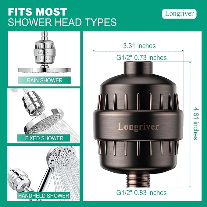 R7 Shower Filter High Put Shower Water Filter - Image 5