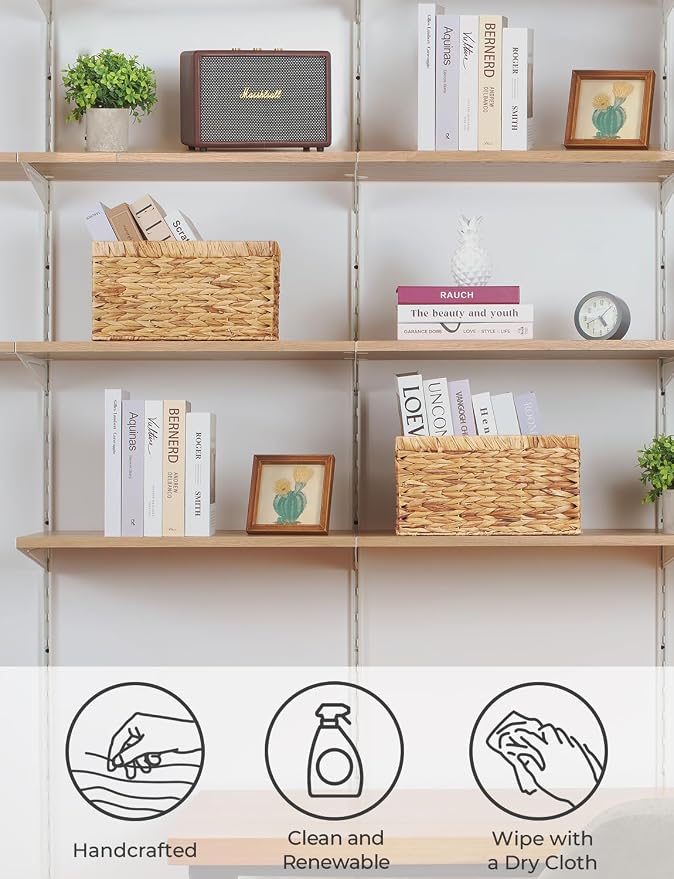 StorageWorks Wicker Basket, Baskets - Image 5