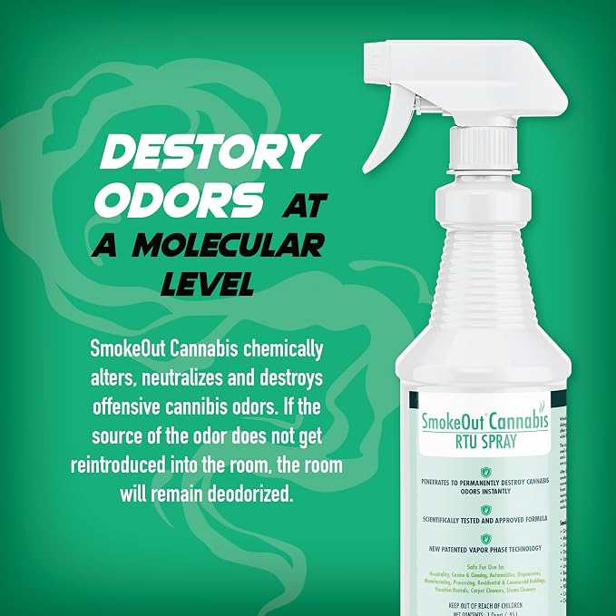 SmokeOut - Commercial Strength Odor Eliminator - Neutralizer, Deodorizer - Image 4