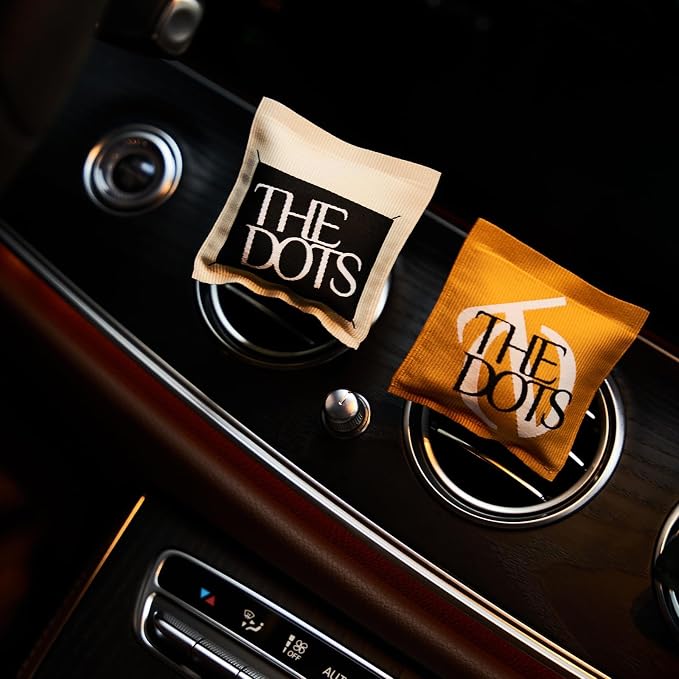THEDOTS Series 3 Pack Fabric Car Vent Clips Gift Set, 3 Scents, Long-Lasting - Image 3