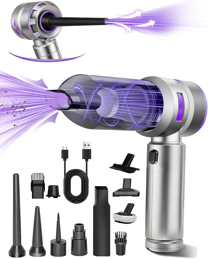 Handheld Car Vacuum Portable Cordless, 15000Pa High Power Handheld Vacuum - Image 8
