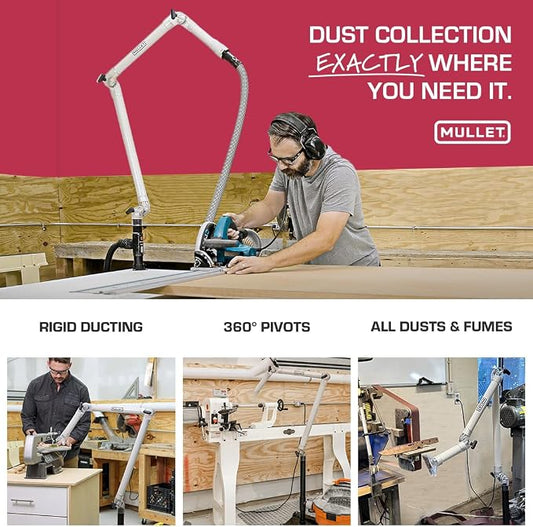 Mullet ThirdHand Dust Collection Boom Arm - Image 2