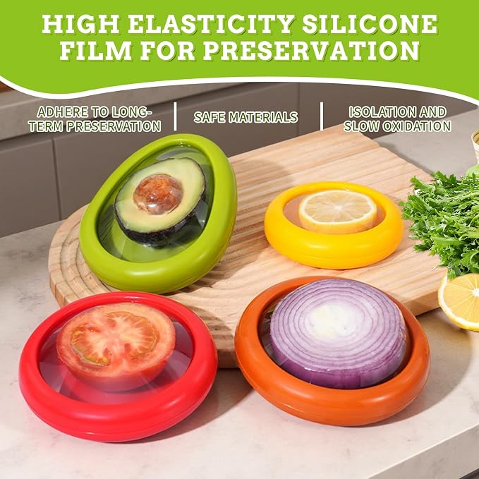 Set of 4 Saver and Tomato Holder - Image 3