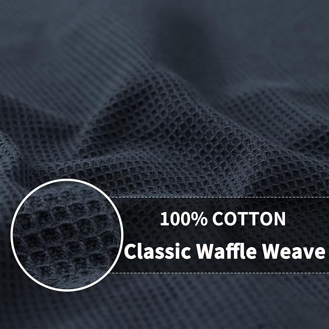 Homaxy 100% Cotton Kitchen Towels and Dishcloths Set - Image 2