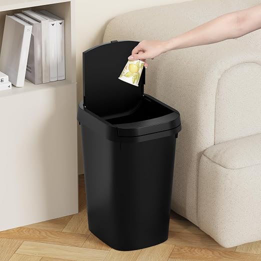 3 Pack Bathroom Small Trash Can - Image 2