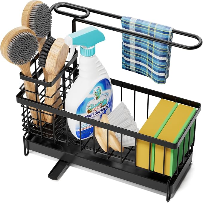 Kitchen Sink Caddy, Sponge Holder by Tell+Love