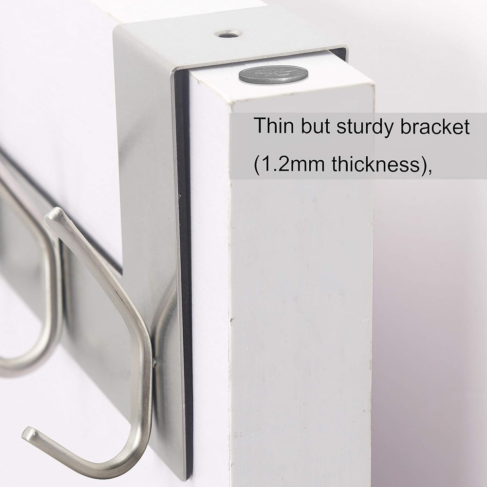 WEBI Over The Door Hooks for Hanging,Door Hanger,Over The Door Towel Rack,Ove...