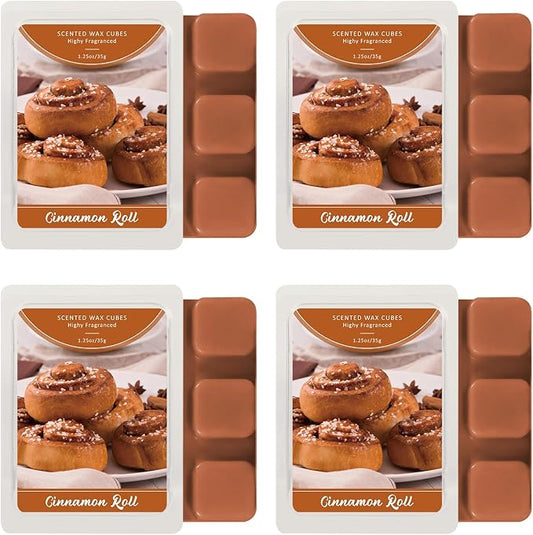SCENTORINI Wax Melts, Fall Wax Melts, Cinnamon Roll Scent, by SCENTORINI