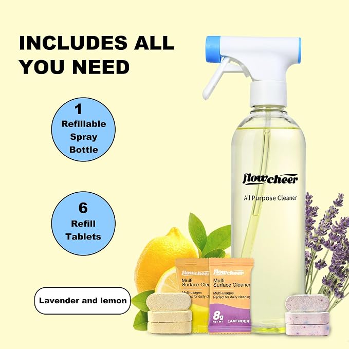 Multi-Purpose Cleaner Starter Kit-Lavender and Lemon Scent all purpose cleaner - Image 3