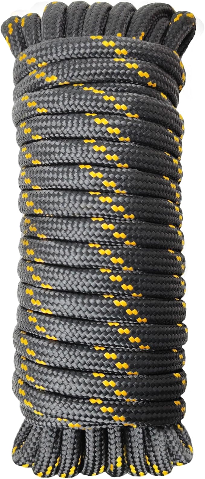 Diamond Braided Polypropylene Rope Nylon Rope Mix Thick Heavy Duty Ropes 3/8'' by GIAHAND