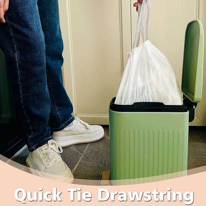 4 Gallon Trash-Bags Small-Bathroom Garbage-Bag Drawstring - Image 3
