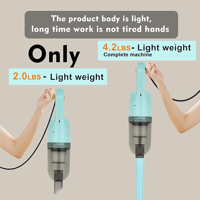 6-in-1 Lightweight Stick Vacuum Cleaner - Image 4