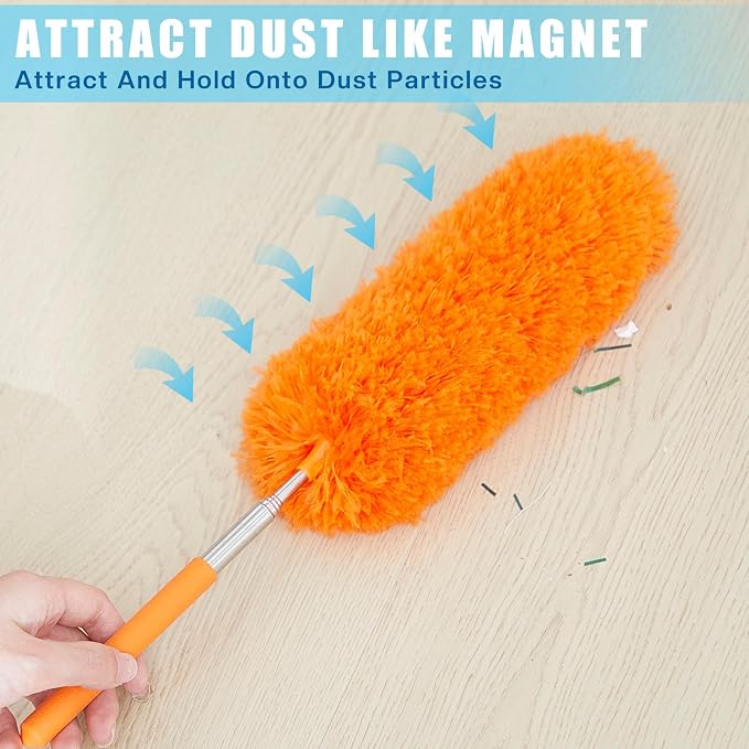 Tanlade 12 Pcs Microfiber Feather Duster - Image 4