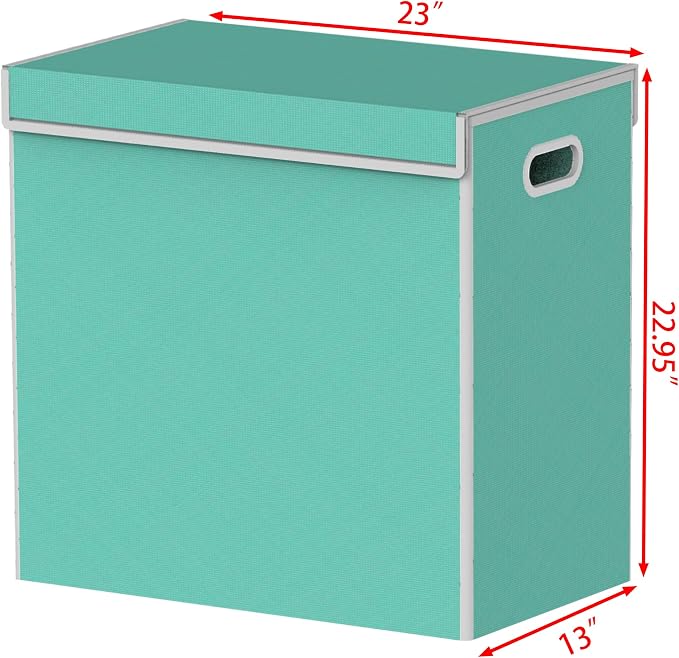 Simple Houseware Double Laundry Hamper - Image 7