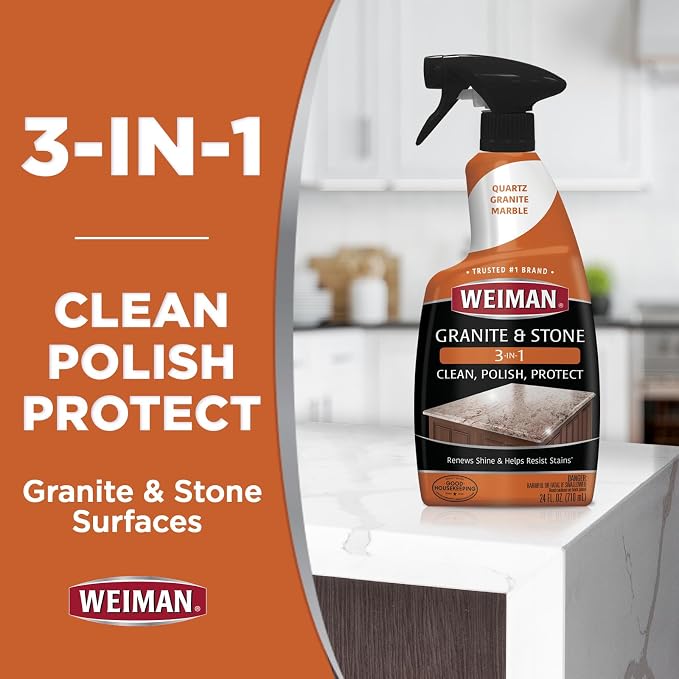 Weiman Complete Countertop Clean & Protect Kit - Image 2