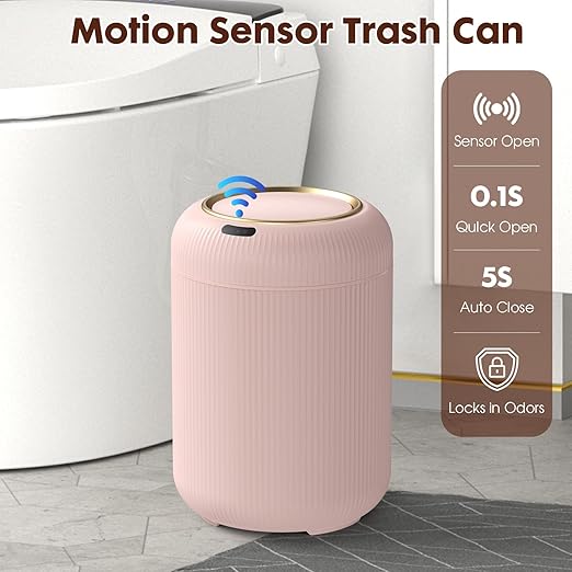 Procade Automatic Motion Sensor Bathroom Trash Can - Image 2