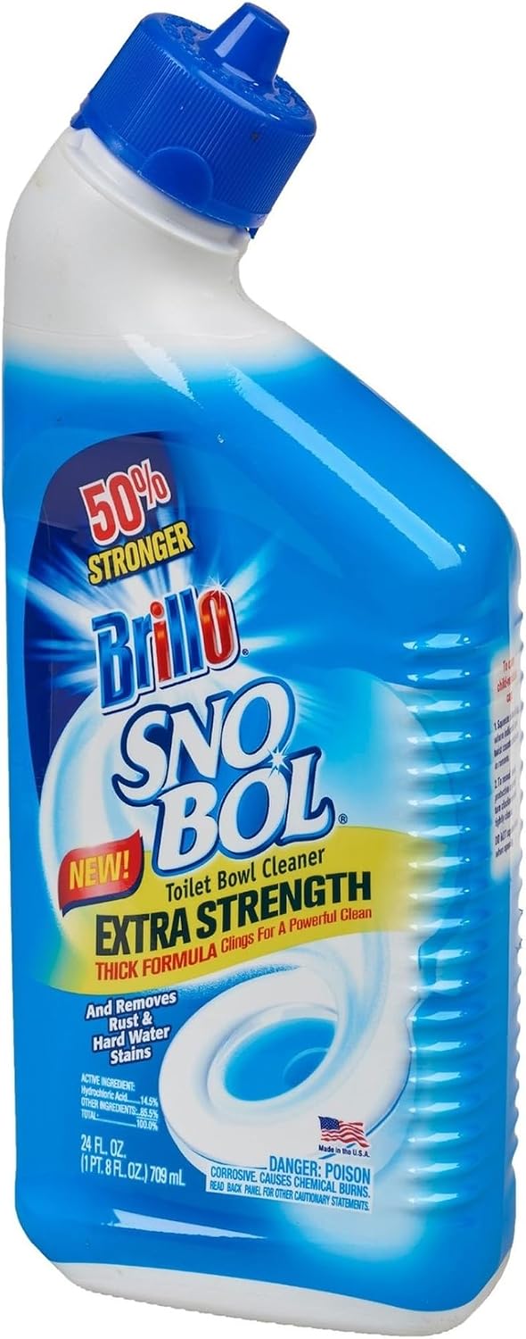 Brillo SnoBol Extra Strength Toilet Bowl Cleaner 24 Fl Oz (Pack of 1)