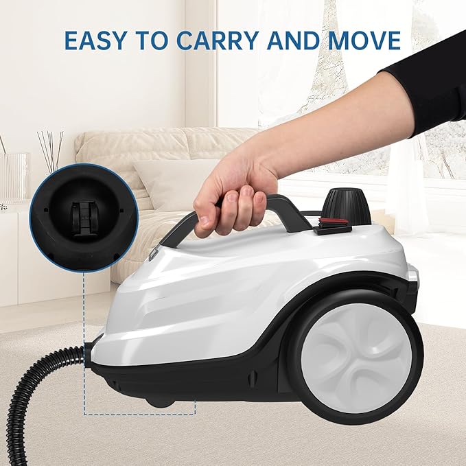 Steam Cleaner, Powerful Heavy Duty Canister Steamer - Image 4