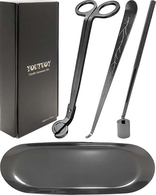 4 in1 Candle Accessory Set by YOUTUOY