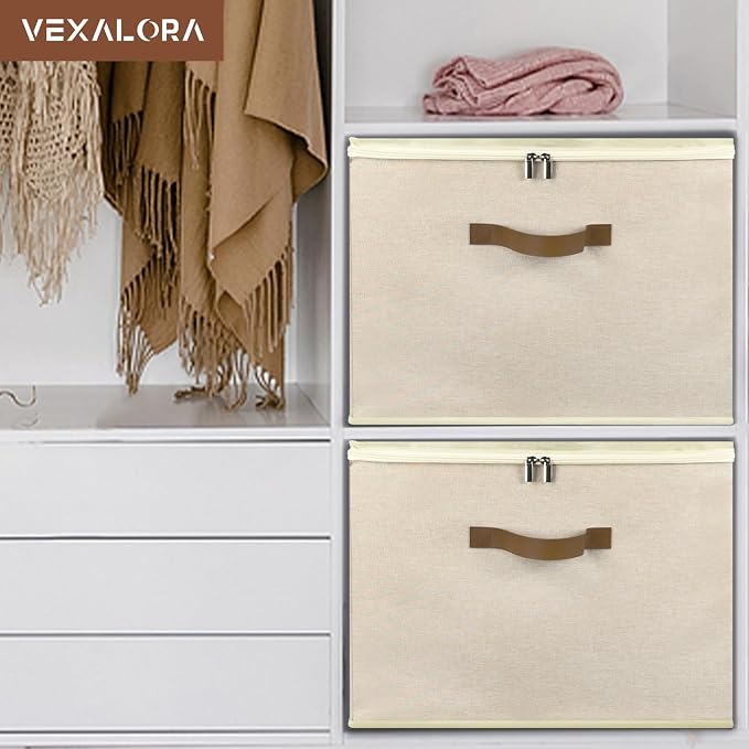 Shoe Organizer for Closet, 2 Pack Shoe Storage Bins - Image 8