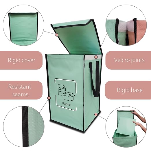 NYIKA - Recycling Organizer - Reusable Recycling Bags - Recycling Sorter - - Image 2