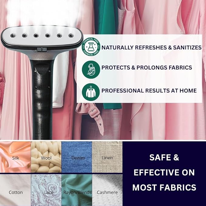 SALAV Heavy Duty Commercial Full-Size Garment Steamer - Image 8