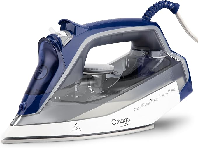 Steam Iron for clothes - 1750W Clothes Iron by OMAIGA