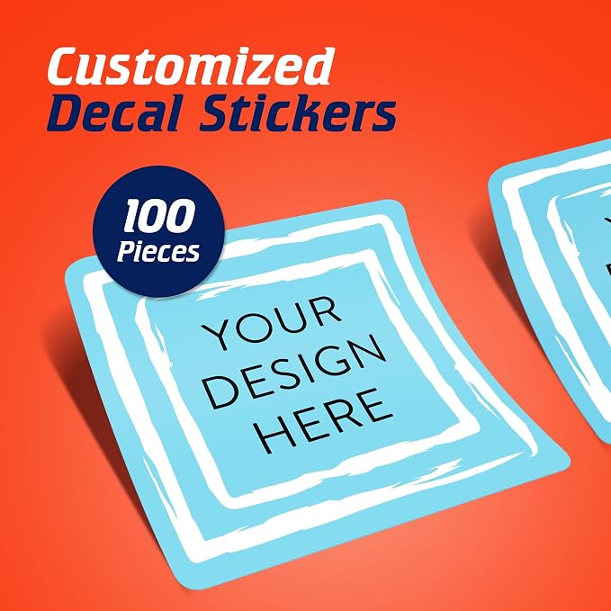 100 Custom Vinyl Stickers - Image 2